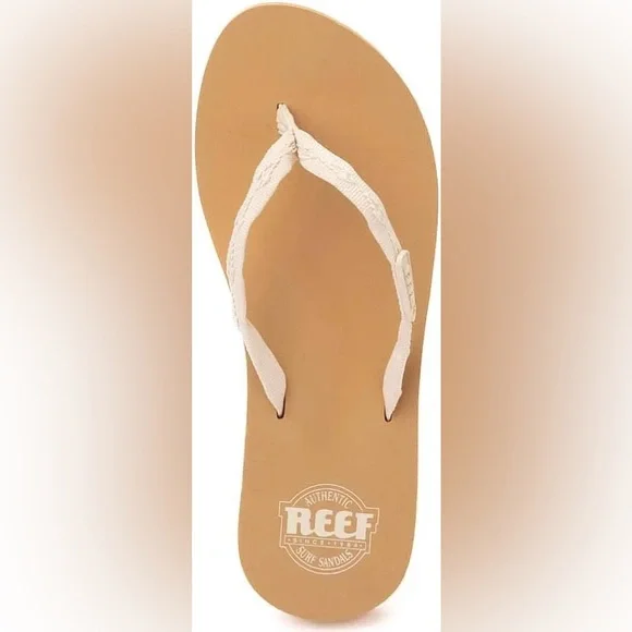 Reef Women's Ginger Soft Woven Slide Sandal 6 - Picture 5 of 7